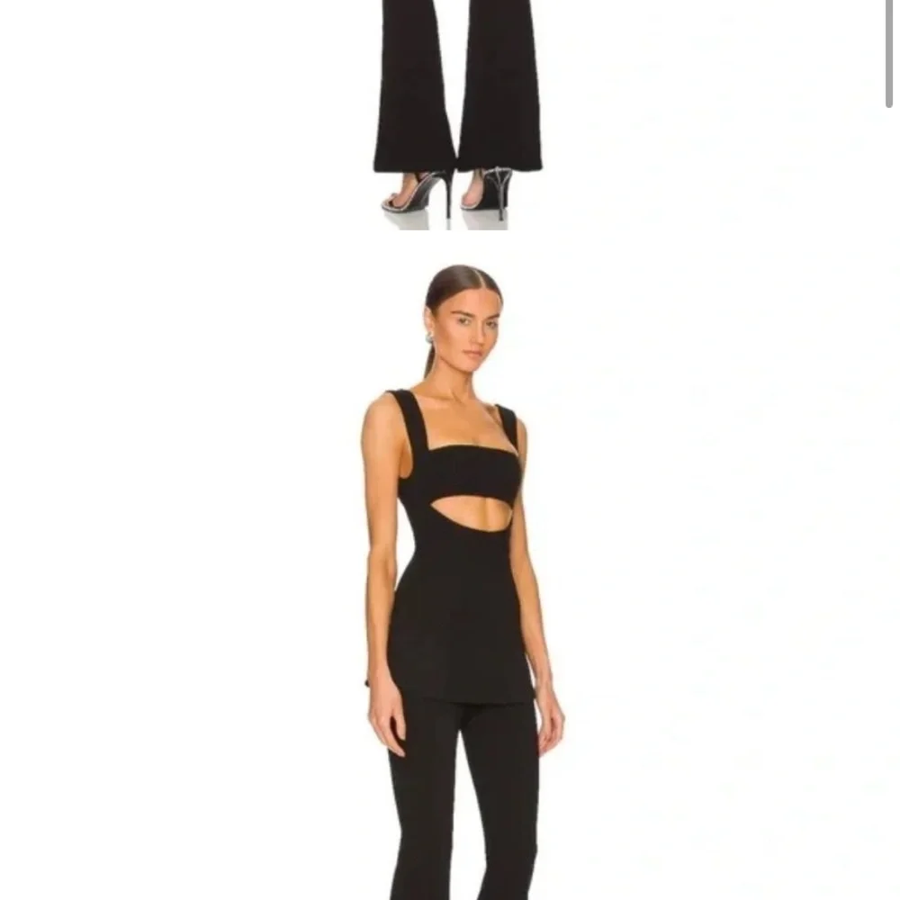NWT MISHA Costanza Jumpsuit in Black Size US 4 - Picture 3 of 6